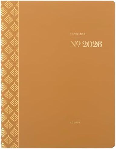 Cambridge 2026 Planner, Monthly, 8.5" x 11", Large, WorkStyle, Sunbaked Clay