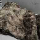 BENVWE Fluffy Faux Fur Throw Blanket for Couch, Soft Plush Thick Cozy Fuzzy Luxury Minky Bubble Blanket for Home Living Room Decor Gift for Women, Tie-dye Coffee, 50" x 60", 1100GSM