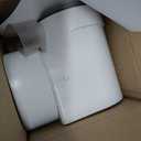 DIY Dryer Vent Connector Kit - Space Saving, Toolless Design with Airtight Seal - STV-90 by Ziggurat Products, 90 Elbow