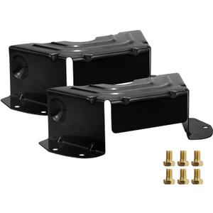 2 Pack Deck Spindle Pulley Belt Guard Cover Compatible with MTD Craftsman Troy Bilt Lawn Mowers, Fits 42 and 46 Inch Cut Decks, Replaces 783-06424A-0637 0638 OEM 783-06424A (Black)
