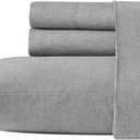 Tommy Bahama - King Sheet Set, Twill Weave Bedding with Matching Shams and Deep Pockets, Wrinkle-Resistant Bed Essentials, Oeko-Tex Certified (Paradise Twill Charcoal Grey, King)