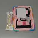 Case for iPad (A16) 11th Generation 11 Inch 2025, iPad 10th Generation Case 10.9 Inch 2022, Heavy Duty A16 i Pad Cover 10th Gen with Large Kickstand Pen Holder Shoulder Strap, Rainbow Rose