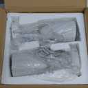 Set of 2 White Wall Sconce Finished Rotatable Simplicity Wall Mount Lighting Fixture for Bedroom Living Room,Plug-in or Hardwire