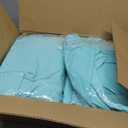 Fitted Stretch Table Cover for 6 foot Rectangle Tables-6 Pack Aqua Blue Spandex Tablecloth-Elastic Folding Tablecloths for Party, Vendor Booth Display, Banquet Buffet Event, Craft Trade Show