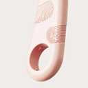 2 x Multi-Functional Skeleton Comb: Styling + Scalp Massage, Master Any Hairstyle (Purple) (Pink)