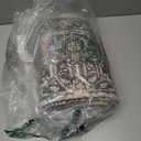 WITSHOCK 2x8 Teal Runner Rug for Hallway, Washable Rug Distressed Boho Soft Low Pile Stain Resistant Foldable Carpet for Kitchen Entryway Indoor Entrance Laundry Vintage Farmhouse Home Decor