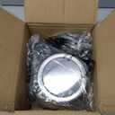 Amazon Basics Electric Kettle with Glass Carafe for Tea and Coffee, Fast Boiling, Auto Shut-Off, Boil-Dry Protection, Temperature Control, Removable Filter, 1 Liter, 1500W, BPA-Free