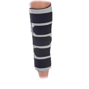 United Ortho 62016 Foam Knee Immobilizer, 16" Size, Black