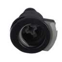 Attwood 8838HF6 Universal Sprayless Connector Hose Female, 5/16-In. to 3/8-In, EPA and CARB Compliant, Black