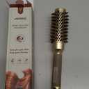 AIMIKE Round Brush for Blow Out, Small Round Hair Brush Nano Thermal Ceramic & Ionic Tech, for Blow Drying & Styling, Curling and Shine - 2.4 inch Barrel w/Boar Bristles