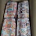 The Honest Company Comfort Dry Disposable Daytime Diapers, Hypoallergenic, Fragrance-Free, Sensitive Skin, Wingin' It + Catching Rainbows, Super Club Box Size 5 (27+ lbs), 84 Count