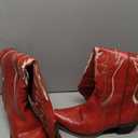 wetkiss Cowboy Boots for Women Knee High Cowgirl Tall Boots with Classic Retro Embroidered Chunky Heel Slip On Pointed Toe Womens Western Boots for Girls Ladies (8)