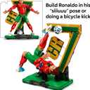 LEGO Editions Cristiano Ronaldo  Soccer Legend - Building Set for Boys & Girls, Ages 12+ - Collectible Soccer Gift with Plaque - Kids Bedroom or Shelf Decor - 43016