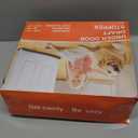 (2 Pack) Under Door Draft Stopper, Draft Stopper for Bottom of Door, Adjustable 30-36 Inch Door Draft Blocker, Under Door Gap Filler, Easy Install Door Seal, Helps Reduce Drafts, Noise and Heat Loss