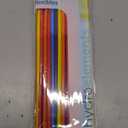 LaMi 75 Super Flex Straws, Plastic Assorted Colors