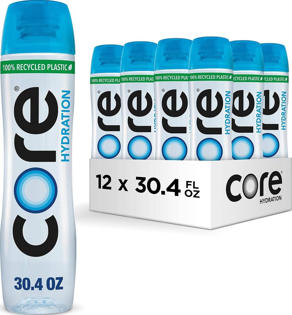 Core Hydration Perfectly Balanced Water, 30.4 fl oz bottle, 12 Pack (EXP 07/26/38)