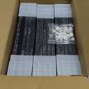 HORLIMER 8x10 Picture Frame Set of 15, Black Picture Frames Display 8 by 10 Photo for Wall or Tabletop