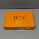 ijoy Natural Black Kinky Curly Wig Human Hair 16 Inch 13x4 Lace Front Wigs 180 Density, Full and Thick Afro Curly Wigs for Black Women Brazilian Virgin Hair Bob Frontal Wig Natural Black Afro kinky