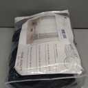 Pinch Pleated 100% Blackout Curtains for Bedroom, Black Velvet Curtains for Living Room, Black Out Curtain 84 inch Long Room Darkening, Blackout Pinch Pleat Drapes with Hooks 2 Panels