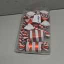 14Pcs Christmas Hanging Candy Balls Ornaments Red White Candy Cane Pendant for Home Part Christmas Tree Decorations Xmas Indoor Outdoor Party Decoration