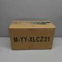 DR.DUDU 15 Inch Outdoor Christmas Decorations Urn Filler for Front Porch- 2 Pack Lighted Christmas Pot Fillers with Stake, Xmas Pine Trees with Timer for Outside Home Dcor