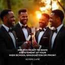 Alton Lane Mercantile Trouser Tailored Fit - Premium Quality Suit Pants for Men, Stylish and Elegant Formal Suit for Men (Black)