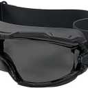 Ergodyne Skullerz Arkyn Protective Dust Safety Goggle, Non-Vented, Anti Fog, Scratch Resistant​, Adjustable Neoprene Strap