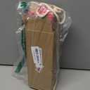 PATIKIL Foot Hammock Under Desk, Adjustable Foot Rest Sling with Hooks Portable Desk Footrest for Airplane Travel Home Office, Pink Style 1