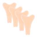 4 Pack Y Shape Concealer for Women,Reusable Anti Underwear for Women,Invisible Silicone Ladies' Seamless Pads Cover for Leggings Swimsuits All and Yoga Pants(Skin Color)