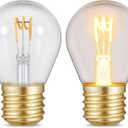 4.4 x 2.7 Inch Large Portable Bulb Lamp USB Rechargeable Table Lamp Cordless LED Decor Night Light Filament for Mood Lighting Room House, Without Charger Charging Cable, No Replaceable Bulb