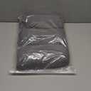 Lellen Velvet Stretch Wingback Chair Cover Slipcover - Reusable Protector Cover for Dining Room Banquet Home Decor etc Machine Washable Hand Washable (01 T-Shaped Twill Sliver Grey, 3PC)