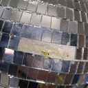 Alytimes Mirror Disco Ball - 8-Inch Cool and Fun Silver Hanging Party Disco Ball Big Party Decorations, Party Design