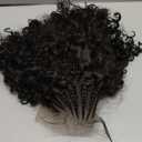 Fancy Hair Braided Wig for Black Women Cornrow with Curly Hair Wig HD Lace Front Wig with Baby Hair Pre Plucked Glueless Transparent 13x4 Inch Lace Frontal Wig (2#) (16)