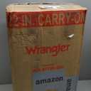 Wrangler 22" Hardside Spinner Carry-On Luggage, Deep Depth
