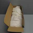 Tiny Land Kids Tent with Mat and Star Lights, Indoor Playhouse for Toddlers, 57"x36"x52" Large Reading Nook for Girls & Boys, Modern Bed Canopy for Kids Room, Teepe Tent (Cream)