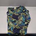 Riyiper 3 Pack Women's Half Sleeve Tops Crewneck 1/2 Sleeve T Shirts Elbow Length Tops Slim Fit Cotton Blend Basic Tees (XX-Large, Black, Army Green, Light Gray)