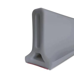 Duzzy 118 Inch Shower Threshold Water Dam, Shower Water Guard to Keep Water in Shower, Shower Water Stopper Dry and Wet Separation Suitable for Bathroom and Kitchen