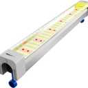 RDJ Bouns Under Canopy Grow Light for Grow Tent, 60W Full Spectrum with 660nm & IR, 0-10V Dimming Grow Light Bars, High Waterproof IP65, Daisy Chain, 24 Inch for Indoor Hydroponic Plant Growing（U60）