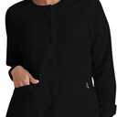 Amazon Essentials Women's Scrub Snap Jacket, Medium