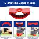 Relieve Back Pain with Back Stretcher & Back Cracker, Plus a Pelvic Floor Trainer & Pelvic Floor Exercise Devices in OneSpine Decompression, Scoliosis Posture Corrector, Lower Back Stretcher for Home