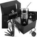 Father's birthday gifts, gift for dads from daughter and son, birthday, Christmas, anniversary, funny gift box. Creative, personalized multi-function hammer tool, unique'