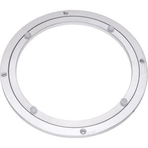 Aluminum Heavy Duty Lazy Susan Rotating Turntable Bearing Swivel Plate Hardware for Dining-Table (10 inch)
