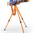 X-Shot Insanity Motorized Rage Fire by ZURU 72 Darts, Air Pocket Technology Darts, Dart Storage, Blasting Power, Auto Feeding Belt, Tripod & Scope, Outdoor Toy for Boys, Girls, Teens, Adults