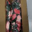 Miracliy 5Pcs 41FT Pink Flower Garland Artificial Rose Arch Vines Fake Spring Floral Garland for Flower Wall Backdrop Wedding Mothers Day Garden Tea Party Decoration