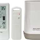 AcuRite 01089M Rain Gauge with Thermometer & Humidity