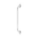 Medline Knurled Chrome 18” Grab Bar for Shower & Bathtub, Independence & Ease of Movement — for Elderly, Handicapped or Seniors, 300 lb. Capacity, 1 Bar