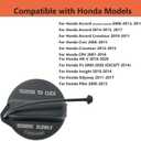 Gas Fuel Filler Cap for Honda HR-V 2016-2020, CRV 2007-2016, Honda Fit 2009-2020, Honda Pilot 2009-2015, Honda Odyssey Accord 2008-2017, Honda Civic 2006-2015 Fuel Tank Gas Cap, Replace# 17670-T3W-A01