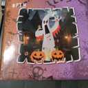 CAMPHILL 8FT Halloween Inflatables Ghost Decorations with Built-in LED Lights,Blow Up Scary Red Eye Pumpkin for Outdoor Halloween Party Garden Lawn Holiday Decor 