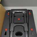 Orzbow Car Seat Carrier for Airport, Folding Car Seat Travel Bag & Cart with 4 Wheels and High Load-Bearing, Padded Gate Check Bag Fits Most Infant Car Seats & Carriers, Easy to Use, Black