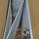 Amazon Basics 3 Ring Binders, 3 Inch D-Ring Organizer for School, Home Office, Paper Storage, White, 2 Pack